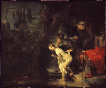  Rembrandt Malerei - Suzanna im Bad Rembrandt